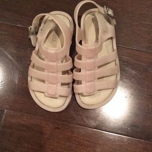 Mini Melissa gladiator sandal.